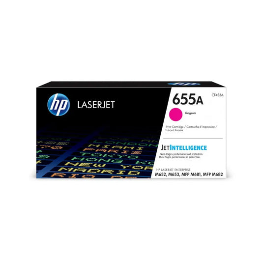 HP 655A Original Magenta LaserJet Toner Cartridge