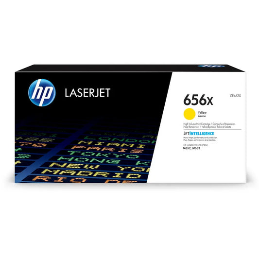 HP 656X Original High Yield Yellow LaserJet Toner Cartridge