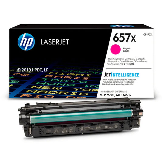 HP 657X Original High Yield Magenta LaserJet Toner Cartridge