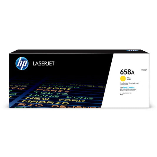 HP 658A Original Yellow LaserJet Toner Cartridge