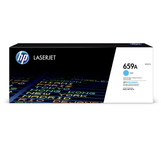 HP 659A Original Cyan LaserJet Toner Cartridge