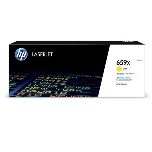 HP 659X Original High Yield Yellow LaserJet Toner Cartridge