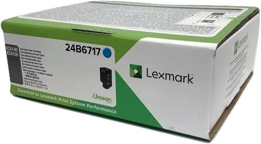 Lexmark 24B6717 Original Cyan Toner Cartridge