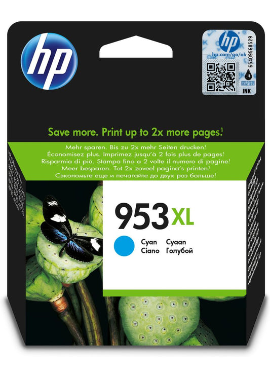 HP 953 High Yield Cyan Original Ink Cartridge