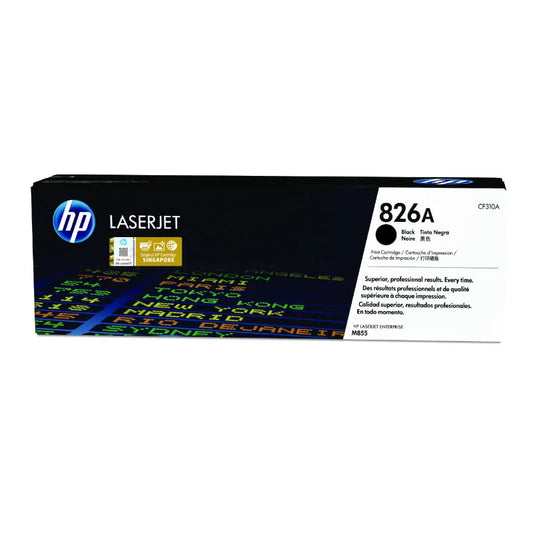 HP 826A Original Black LaserJet Toner Cartridge