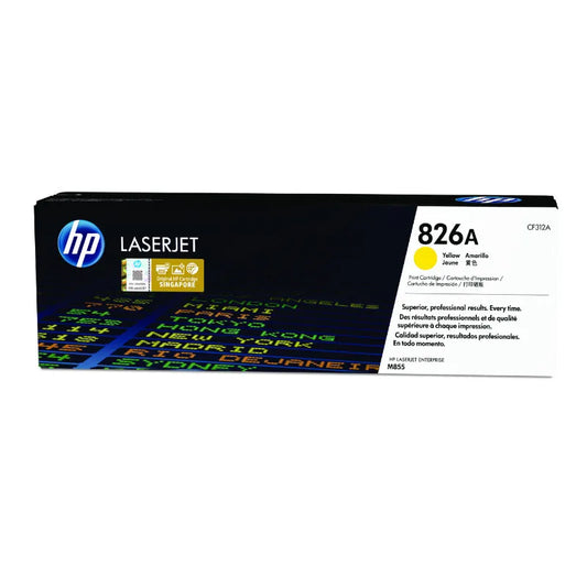 HP 826A Original Yellow LaserJet Toner Cartridge