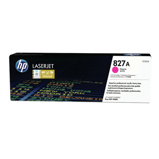 HP 827A Original Magenta LaserJet Toner Cartridge