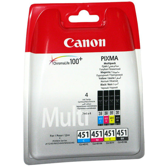 Canon CLI-451 C/M/Y/BK Multipack