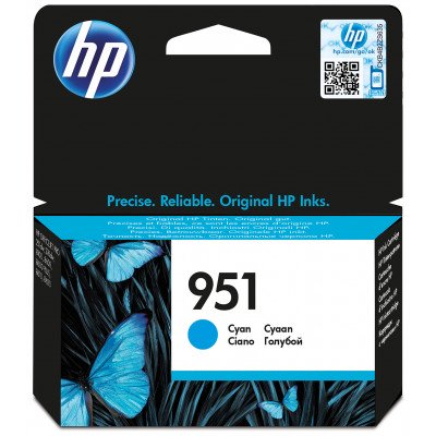 HP 951 Cyan Original Ink Cartridge