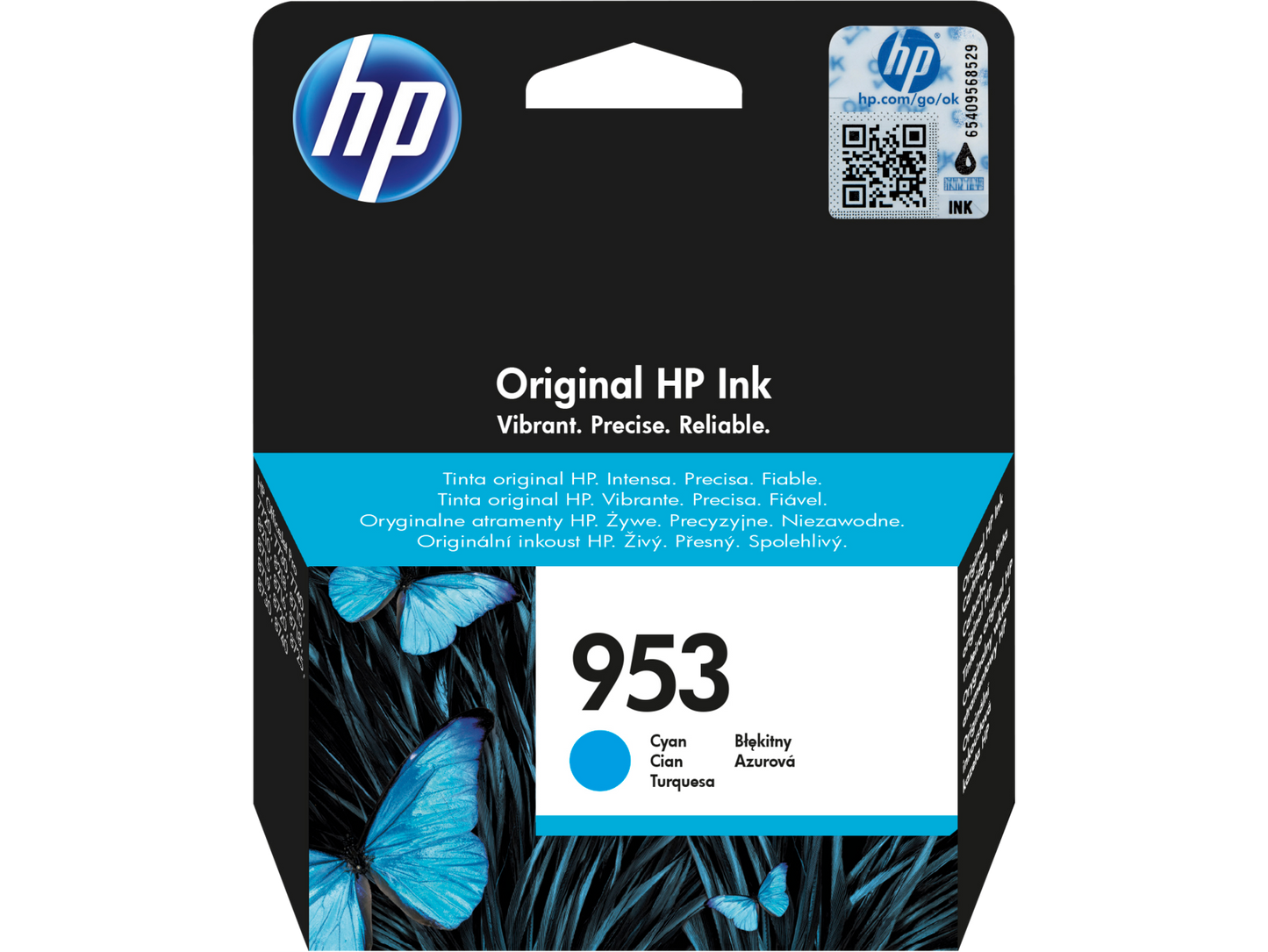 HP 953 Cyan Original Ink Cartridge
