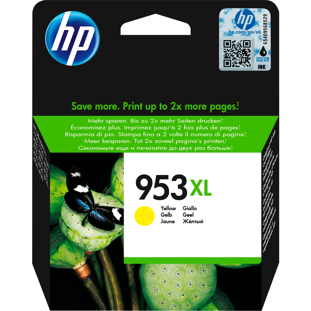 HP 953 High Yield Yellow Original Ink Cartridge