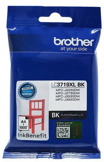 Brother LC-3719XL BK High Yield Black Original Ink Cartridge
