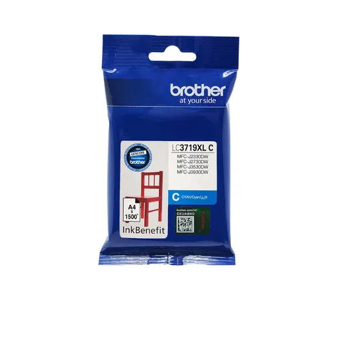 Brother LC-3719XLC High Yield Cyan Original Ink Cartridge