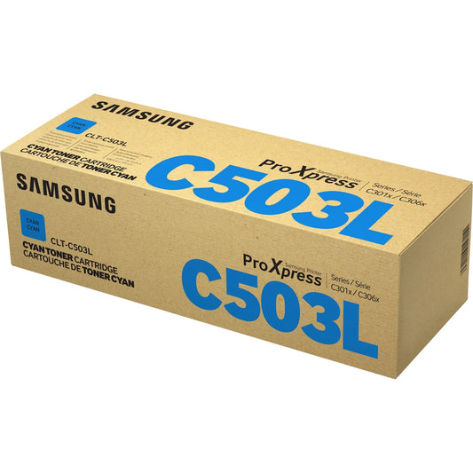 Samsung C503L High Yield Cyan Toner Cartridge