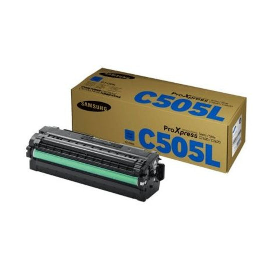 Samsung C505L High Yield Cyan Toner Cartridge