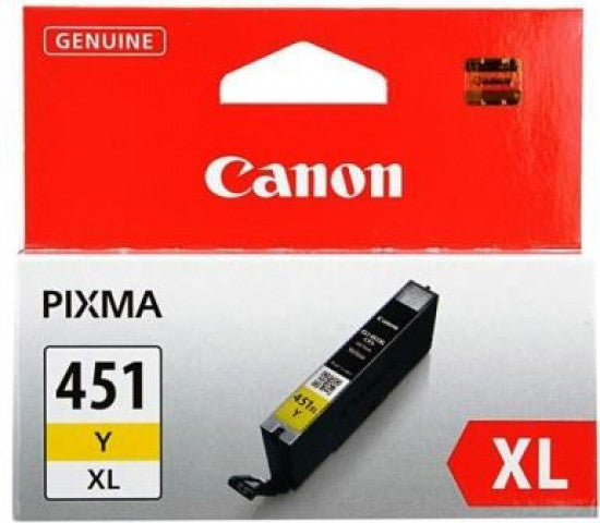 Canon CLI-451 High Yield Yellow Ink Cartridge (685 Pgs)
