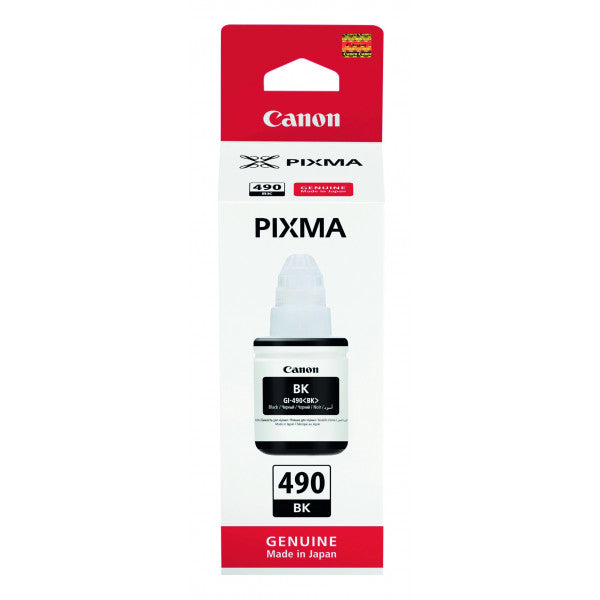 Canon GI-490 Black Ink Bottle (6,000 Pgs)