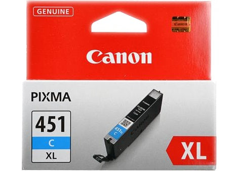 Canon CLI-451 High Yield Cyan Ink Cartridge (665 Pgs)