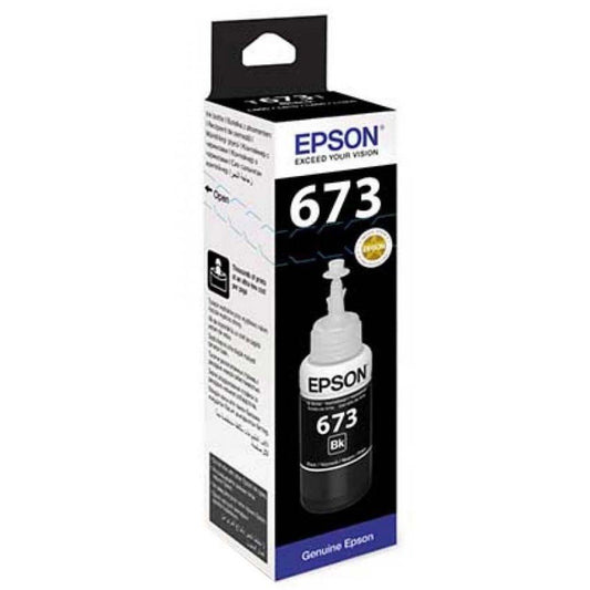 Epson 673 Black Ink Bottle - T6731