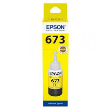 Epson 673 Yellow Ink Bottle - T6734