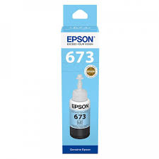 Epson 673 Light Cyan Ink Bottle - T6735