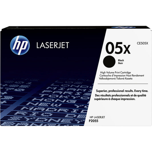 HP 05X Original High Yield Black LaserJet Toner Cartridge