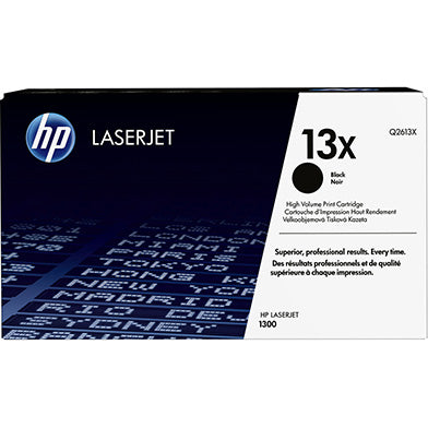 HP 13X Original High Yield Black LaserJet Toner Cartridge