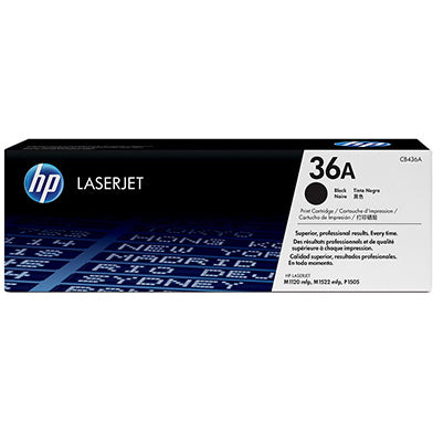 HP 36A Original Black LaserJet Toner Cartridge