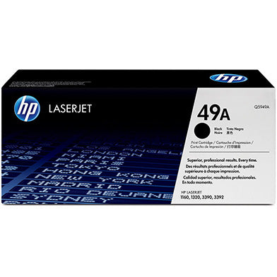 HP 49A Original Black LaserJet Toner Cartridge
