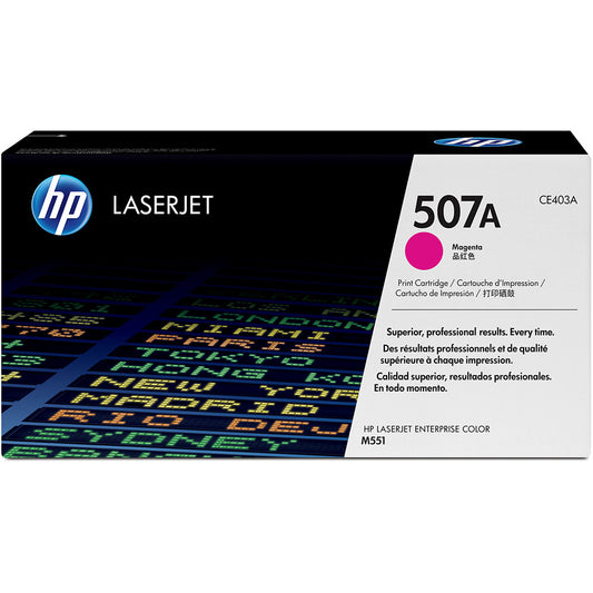 HP 507A Original Magenta LaserJet Toner Cartridge