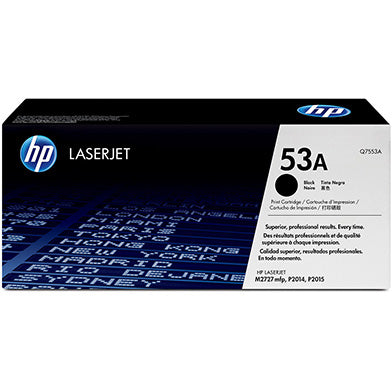 HP 53A Original Black LaserJet Toner Cartridge