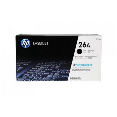 HP 26A Original Black LaserJet Toner Cartridge