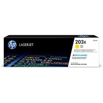 HP 203X Original High Yield Yellow LaserJet Toner Cartridge