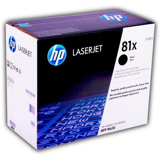 HP 81x Original Black Laserjet Toner Cartridge