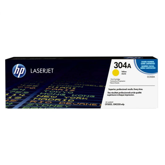 HP 304A Original Yellow LaserJet Toner Cartridge