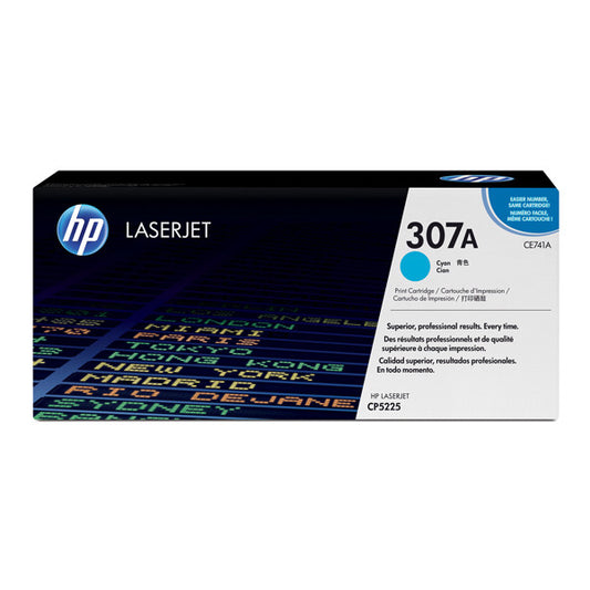 HP 307A Original Cyan LaserJet Toner Cartridge