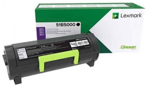Lexmark 51B50 Black Standard Yield Return Program Toner Cartridge