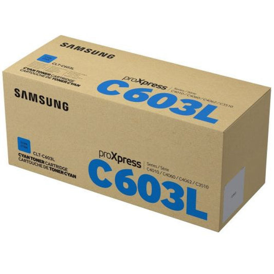 Samsung C603L High Yield Cyan Toner Cartridge