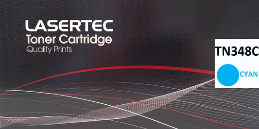 Brother TN-348 C Compatible Cyan Toner Cartridge