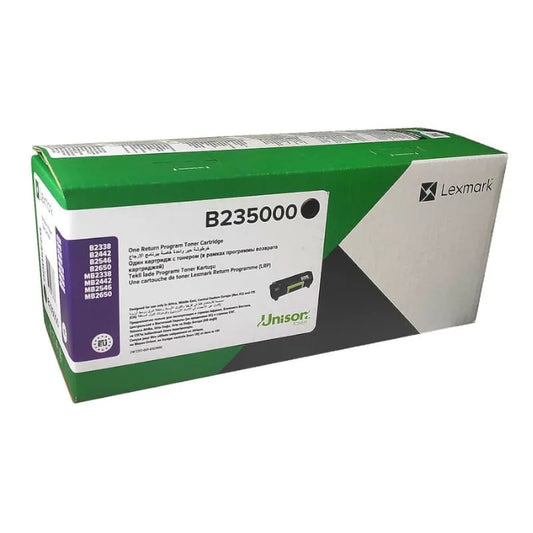 Lexmark B235000 Original Black Toner Cartridge - Return Program