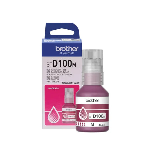 Brother BT-D100M Magenta Ink Cartridge
