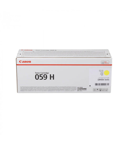 Canon CRG-059H High Yield Yellow Cartridge