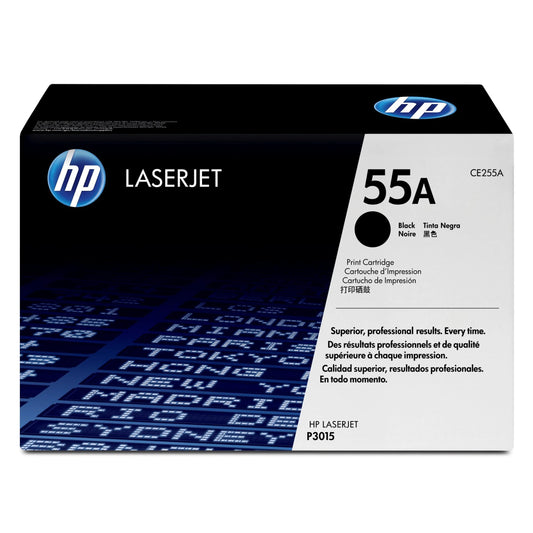 HP 55A Original Black LaserJet Toner Cartridge