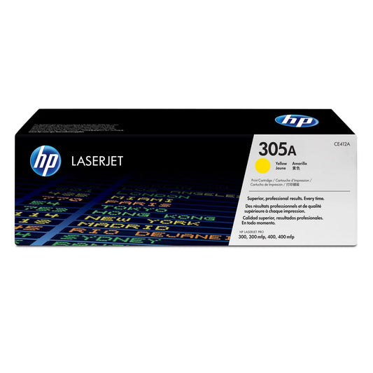 HP 305A Original Yellow LaserJet Toner Cartridge