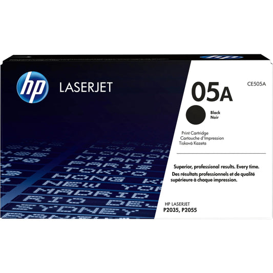 HP 05A Original Black LaserJet Toner Cartridge