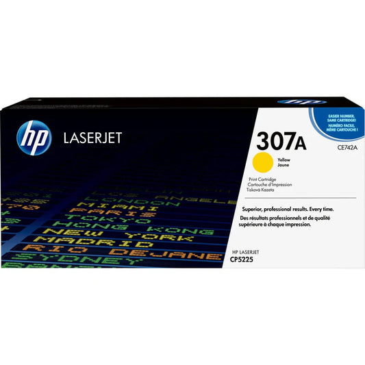 HP 307A Original Yellow LaserJet Toner Cartridge