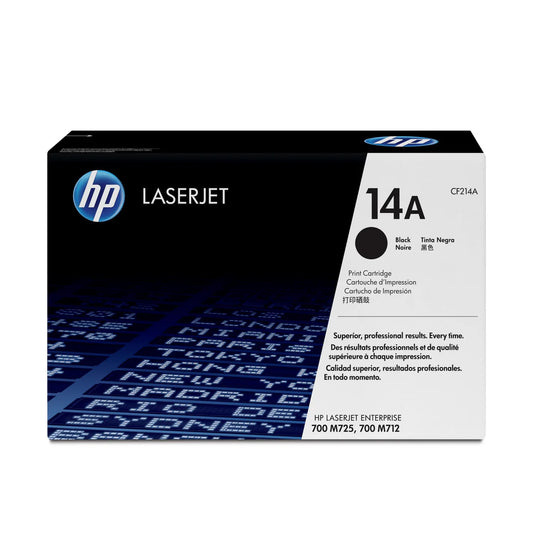 HP 14A Original Black LaserJet Toner Cartridge