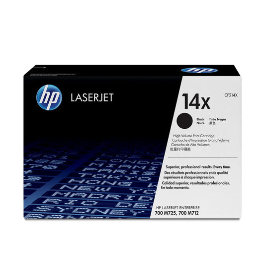 HP 14X Original High Yield Black LaserJet Toner Cartridge
