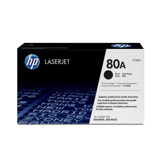 HP 80A Original Black LaserJet Toner Cartridge