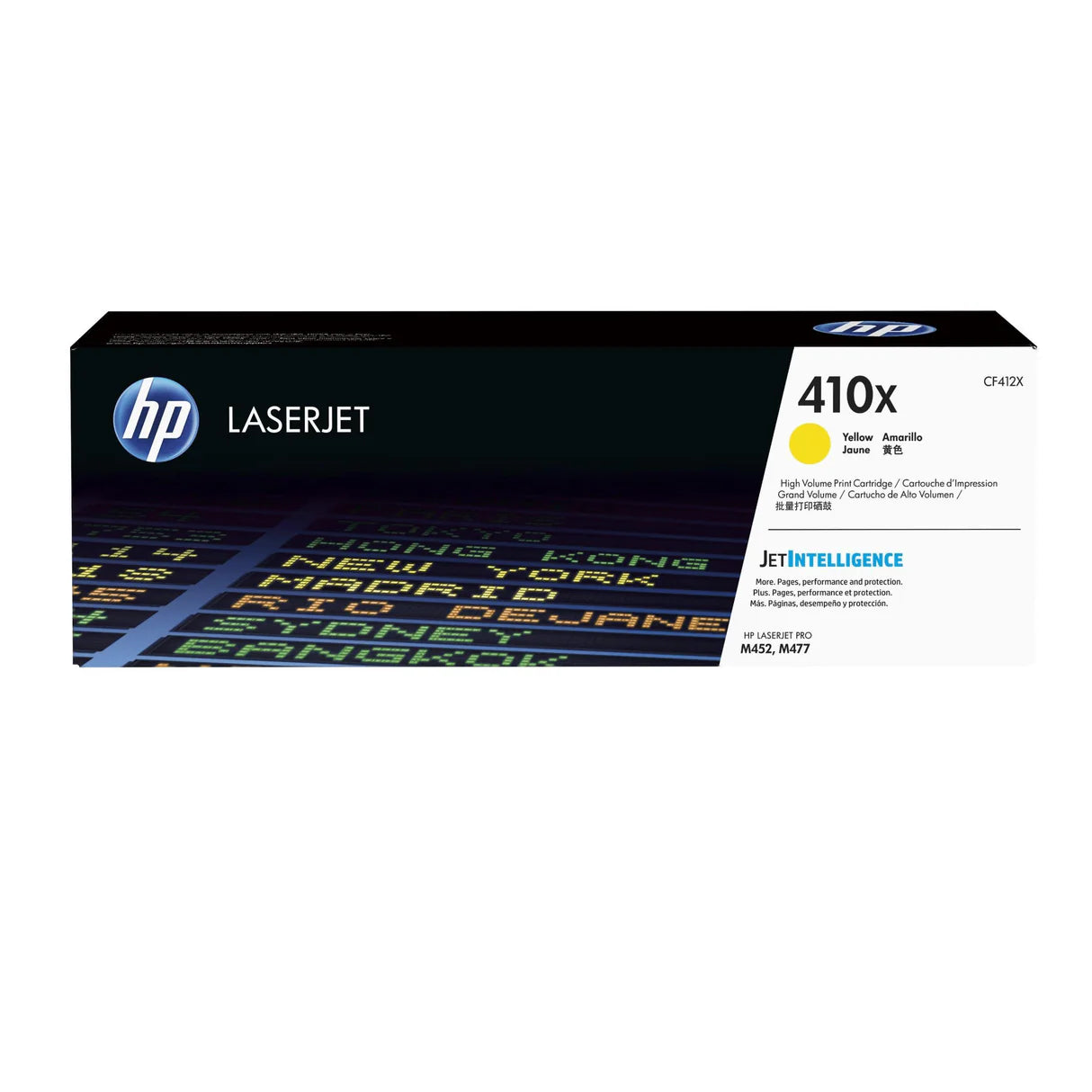 HP 410X Original High Yield Yellow LaserJet Toner Cartridge